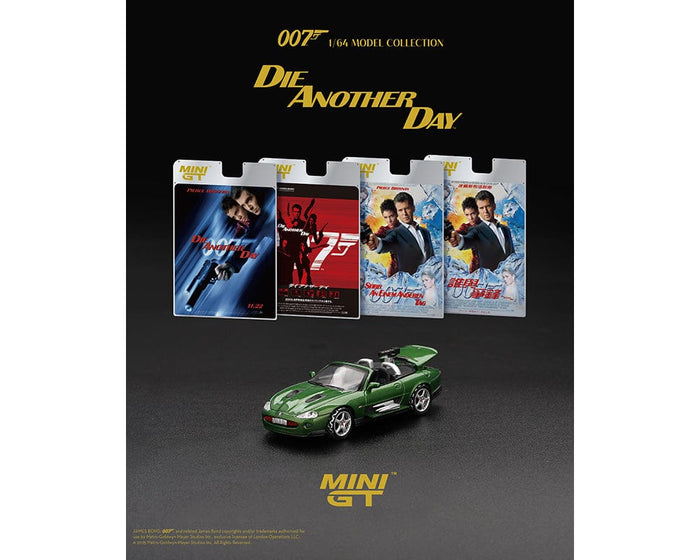 Jaguar XKR James Bond Die Another Day English Packaging Limited Edition Mini GT MGT00908-007E