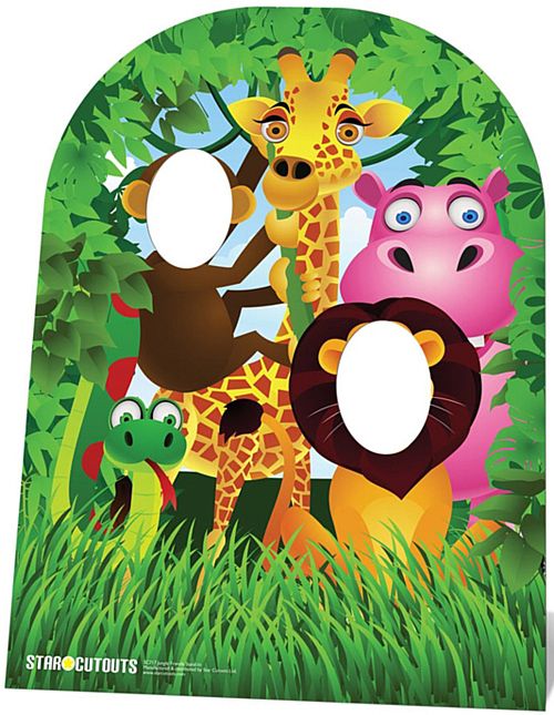 Child-Sized Jungle Stand-In - 1.2m