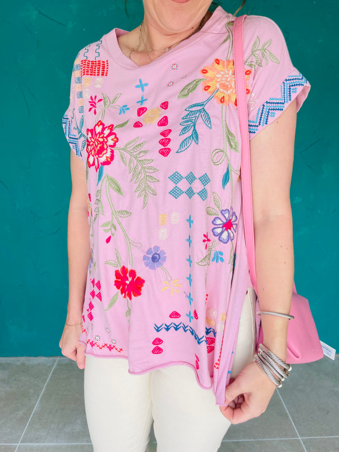 Katie Relaxed Drape Tee