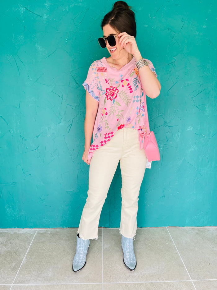 Katie Relaxed Drape Tee