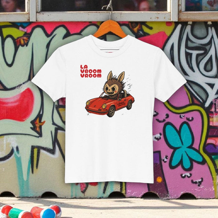 La Vroom Vroom Porsche Targa Organic cotton kids t-shirt