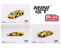 Lamborghini Countach LPI 800-4 – New Giallo Orion Mini GT 1/64 scale MGT00733-MJ