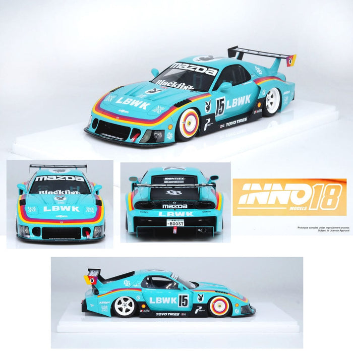 Mazda RX-7 FD3S LB- Super Silhouette INNO18 1/18 RESIN LBWK IN18-LBWKRX7-03