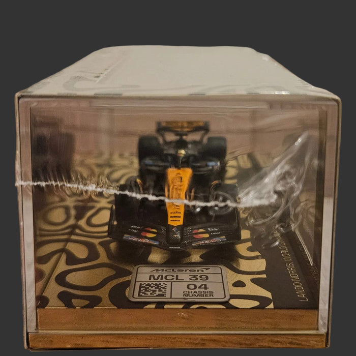 Mclaren Formula 1 Team MCL39 Lando Norris World Champion 2025 Gold Helmet Numbered Limited edition HEC Exclusive 533258804
