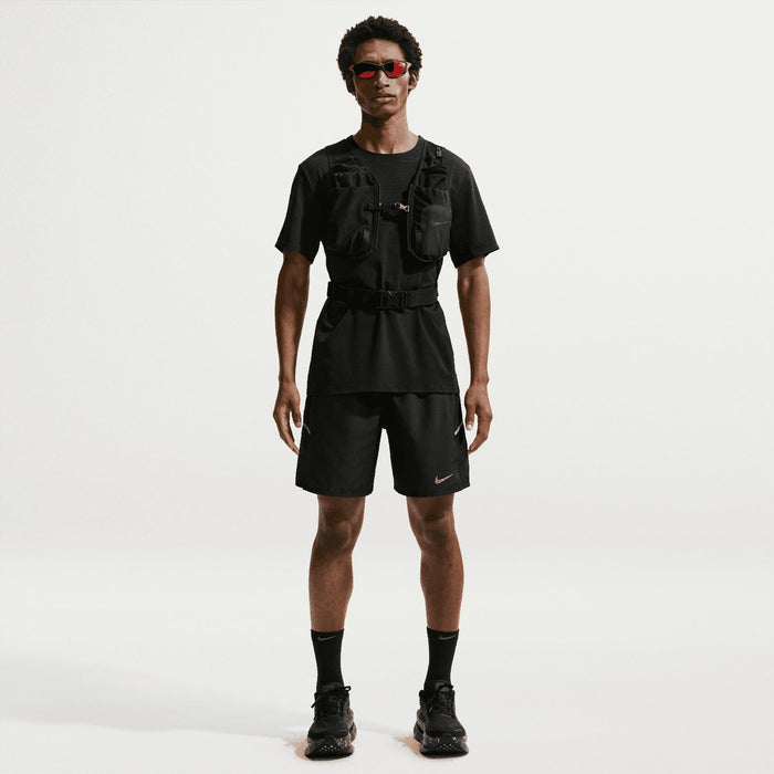 Nike Mens DF MILER 7IN 2IN1 SHORT Black