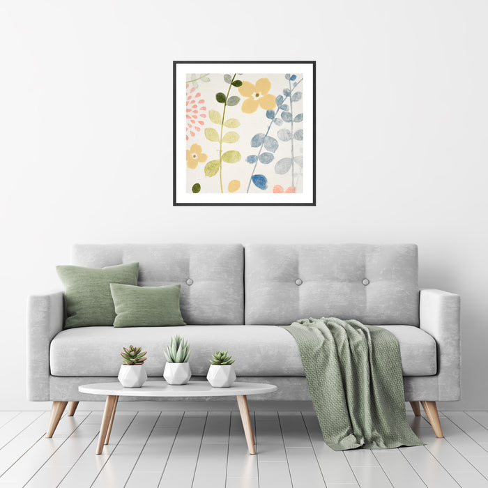 Morning Dew No. 2 Framed Canvas Wall Art