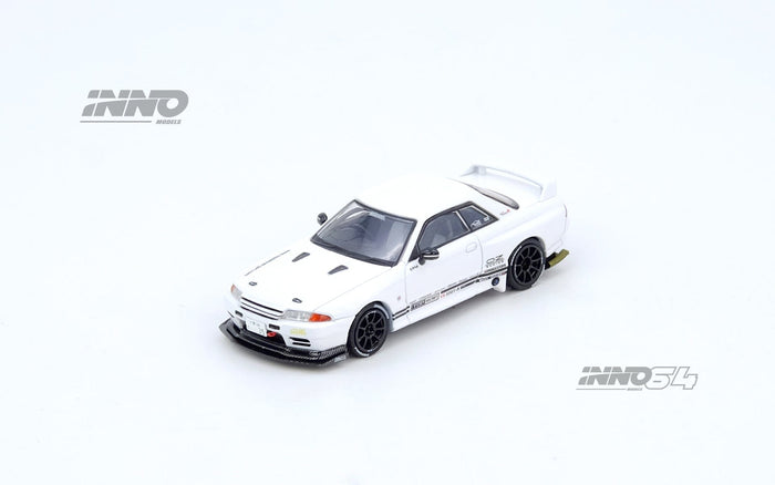 Nissan Skyline Top Secret V-R32 GT-R White Inno64 1/64 scale IN64-VR32TS-WHITE