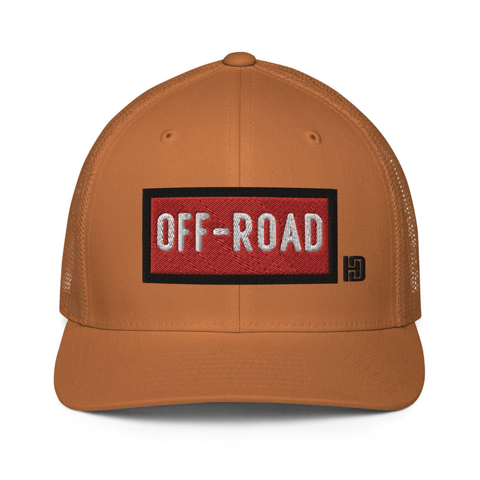 Off-Road Trucker Cap Closed-back Rust 1009103_15405