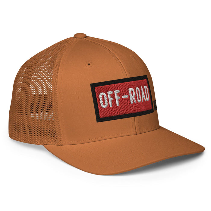Off-Road Trucker Cap Closed-back Rust 1009103_15405