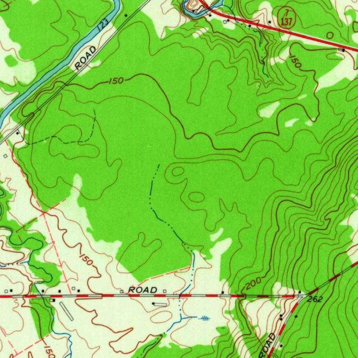 Old Map of Belfast, Maine by USGS, 1960 – Belfast Harbor & Penobscot Bay