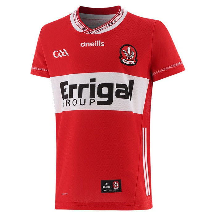 O'Neills Derry 26 Home Kids Jersey Red