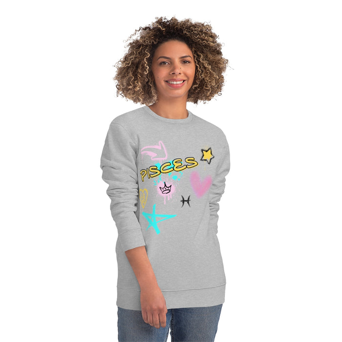 Pisces Zodiac Unisex Changer Sweatshirt