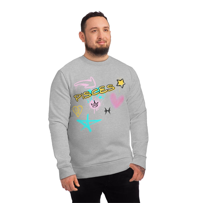 Pisces Zodiac Unisex Changer Sweatshirt
