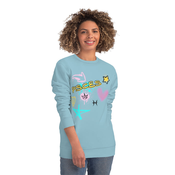 Pisces Zodiac Unisex Changer Sweatshirt