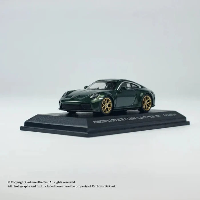 Porsche 911 992.2 GT3 Touring 2025 Green Metallic Minichamps 1:64 643064234