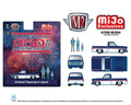 (Pre-order) 1973 Chevrolet Cheyenne Super 10 Custom Re Styling Blue M2 Machines 1/64 scale 67500-MJS04
