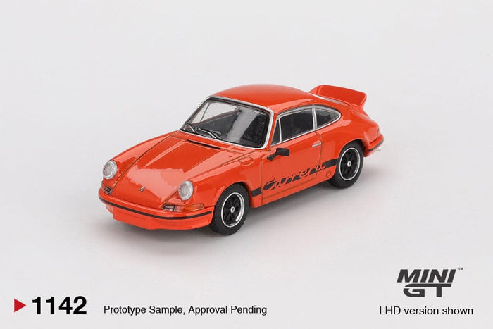 (Pre-order) 1973 Porsche 911 Carrera RS 2.7 Tangerine Mini GT 1:64 MGT01142-BL