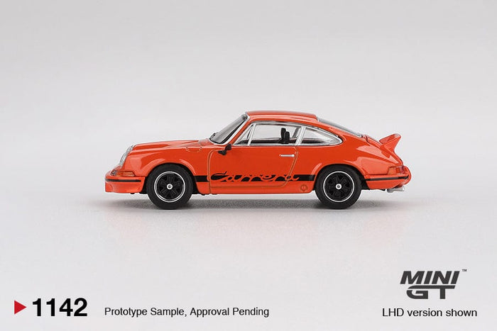 (Pre-order) 1973 Porsche 911 Carrera RS 2.7 Tangerine Mini GT 1:64 MGT01142-BL