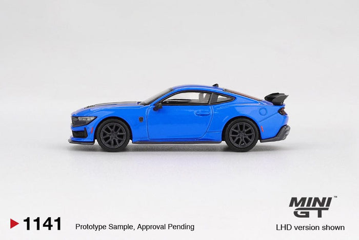 (Pre-order) 2024 Ford Mustang Dark Horse Grabber Blue Mini GT 1:64 MGT01141-BL
