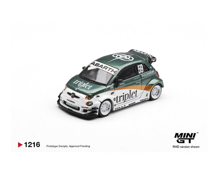 (PRE-ORDER) Abarth 595 LB-WORKS TY Edition Mini GT 1/64 scale MGT01216-R