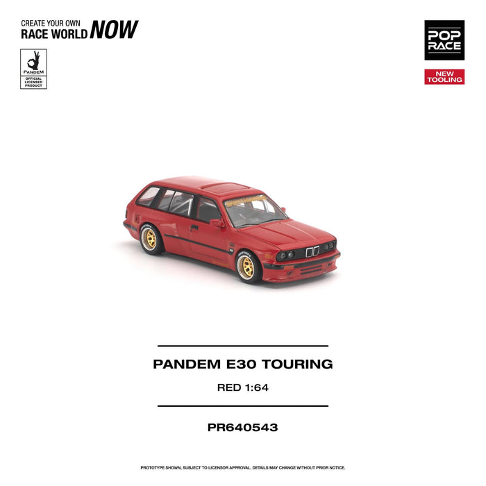 (Pre-order) BMW E30 Touring Pandem Red Pop Race PR640543