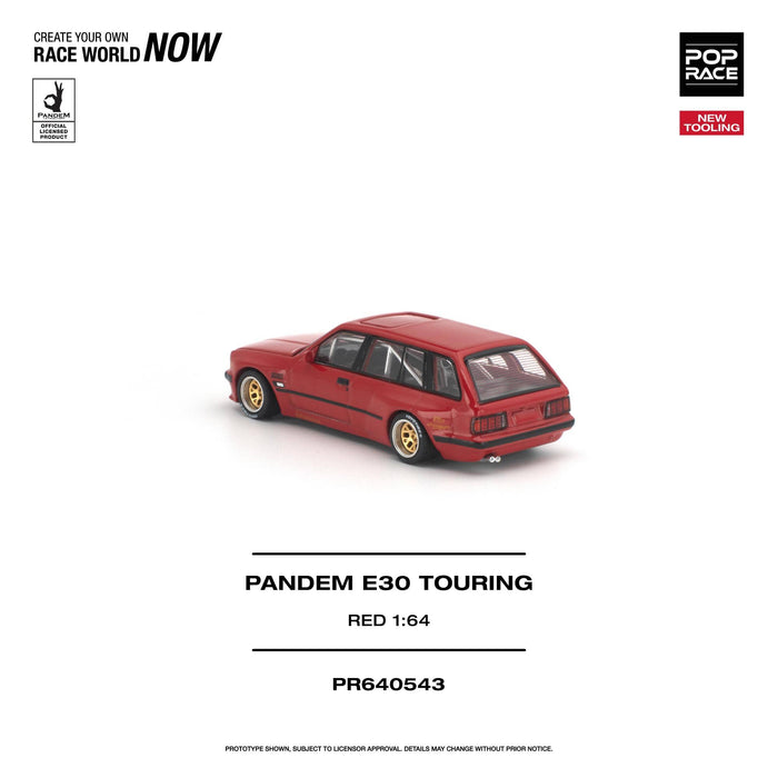(Pre-order) BMW E30 Touring Pandem Red Pop Race PR640543