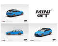 (PRE-ORDER) BMW M3 M Performance Touring Riviera Blue Limited Edition Mini GT 1:64 MGT01319-BL