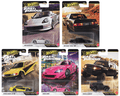 (PRE-ORDER) Fast & Furious 25Th Anniversary Premium S Assortment 10x Car Case Hot Wheels 1:64 HNW46-956S