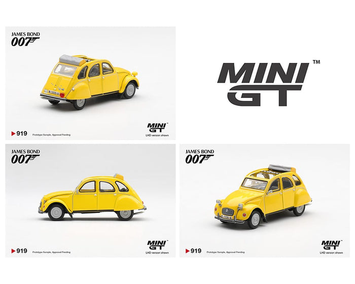 (PRE ORDER) James Bond 007 Citroën 2CV For Your Eyes Only English Packaging Limited Edition Mini GT 1:64 MGT00919-007E