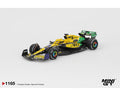(Pre-order) McLaren MCL38 #81 Oscar Piastri 2024 F1 2024 Monaco GP 2nd Place Mini GT 1:64 MGT01165-BL