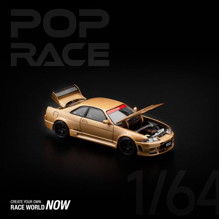 Nissan Skyline GT-R R33 Top Secret Gold Pop Race PR640150