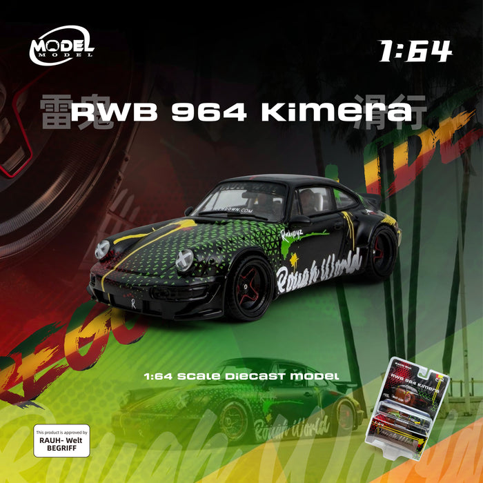 (Pre-order) Porsche 911 964 RWB Kimera MODELMODEL 1/64 scale MM64-RWB964-006