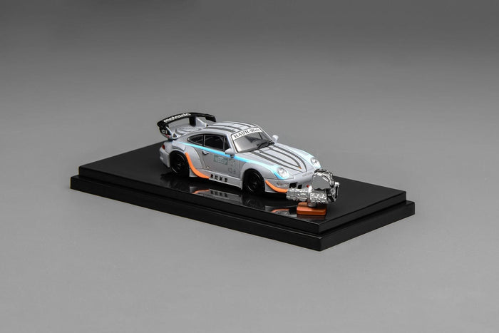(Pre-order) Porsche 911  993 MOTOZOLO with magnetic air-cooled engine Motorhelix M62209