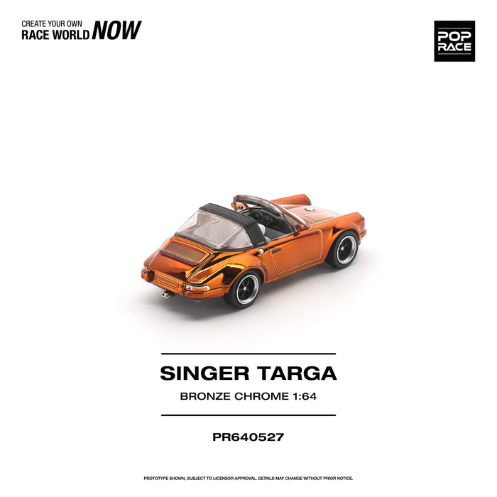 Porsche Singer DLS Turbo Study Track Orange 1/64 scale Pop Race PR640527
