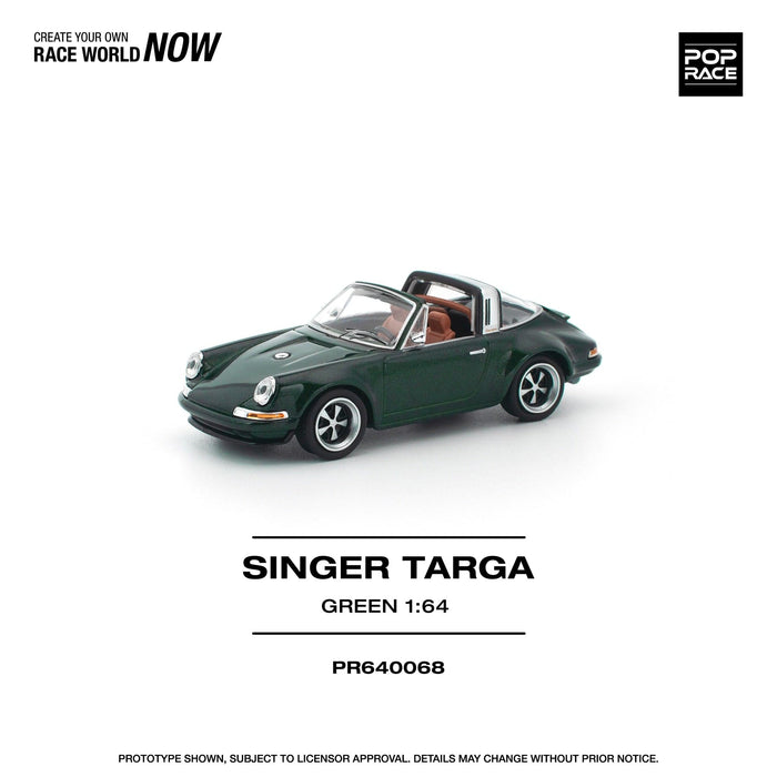Porsche Singer DLS Turbo Study Track Orange 1/64 scale Pop Race PR640068