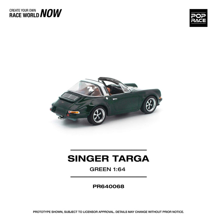 Porsche Singer DLS Turbo Study Track Orange 1/64 scale Pop Race PR640068