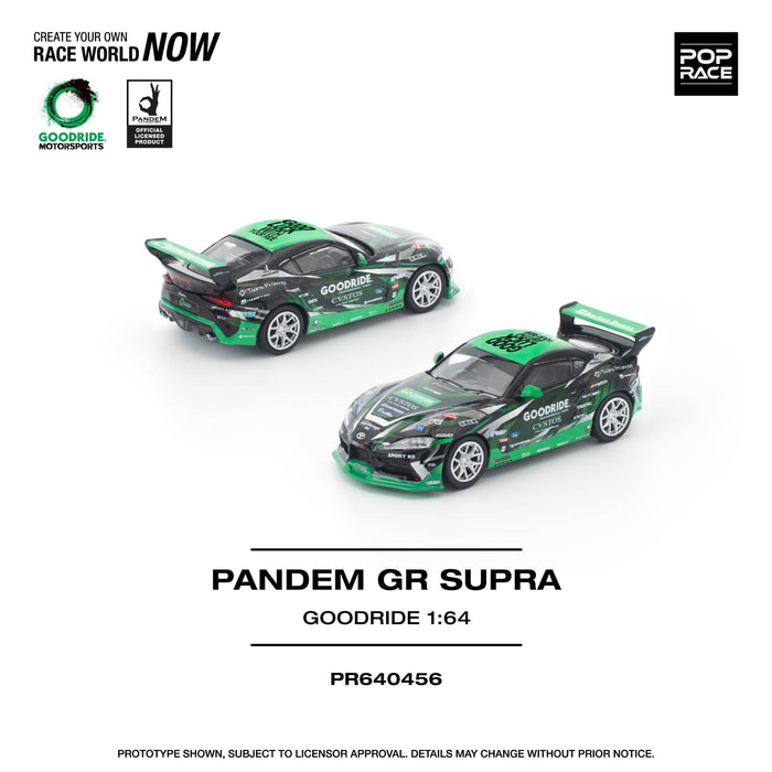 (PRE-ORDER) Toyota GR Supra Goodride Pandem Pop Race 1:64 PR640456