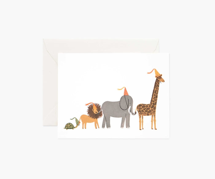 Rifle Paper Co. "Party Parade" Baby Card