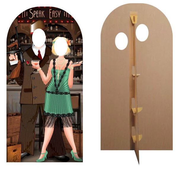 Roaring 20's Stand-In Photo Prop - 1.9m