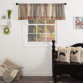 Sawyer Mill Charcoal Patchwork Valance 19x90 - The Village Country Store