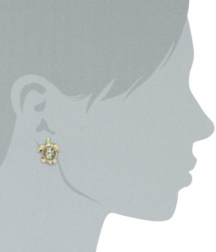 Sea Excursion Turtle Stud Earrings
