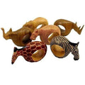 Set of Six Mahogany Wood Animal Napkin Rings - Jedando Handicrafts - The Village Country Store
