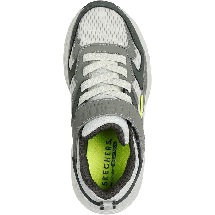 Skechers Junior Boys Mega-Quake Trainer Olive