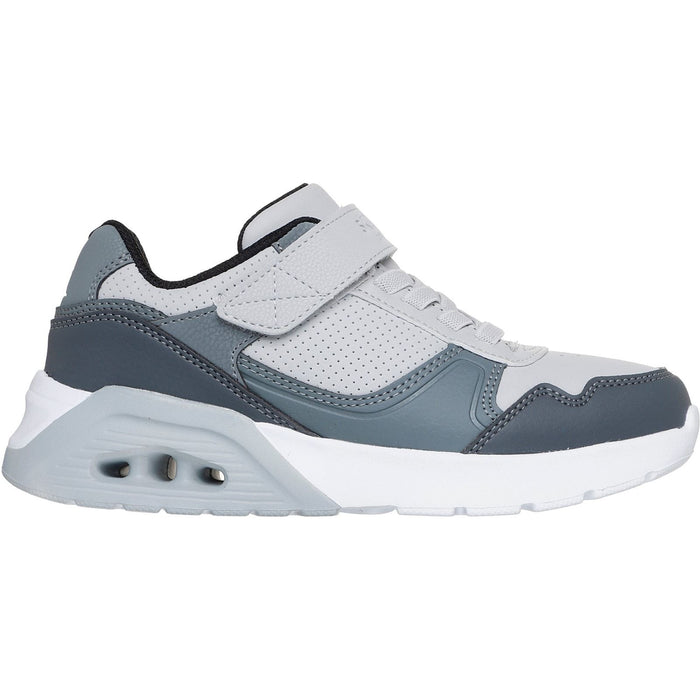 Skechers Junior Boys Uno Lite 2.0 Pillar Duo Trainer Light Grey