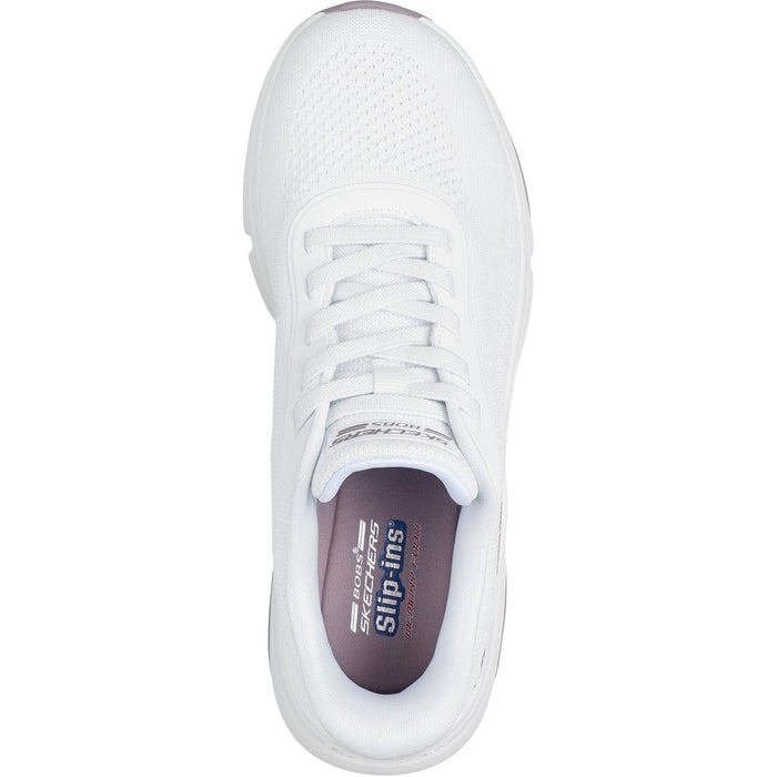 Skechers Womens BOBS Sparrow Flex Too You Trainers White