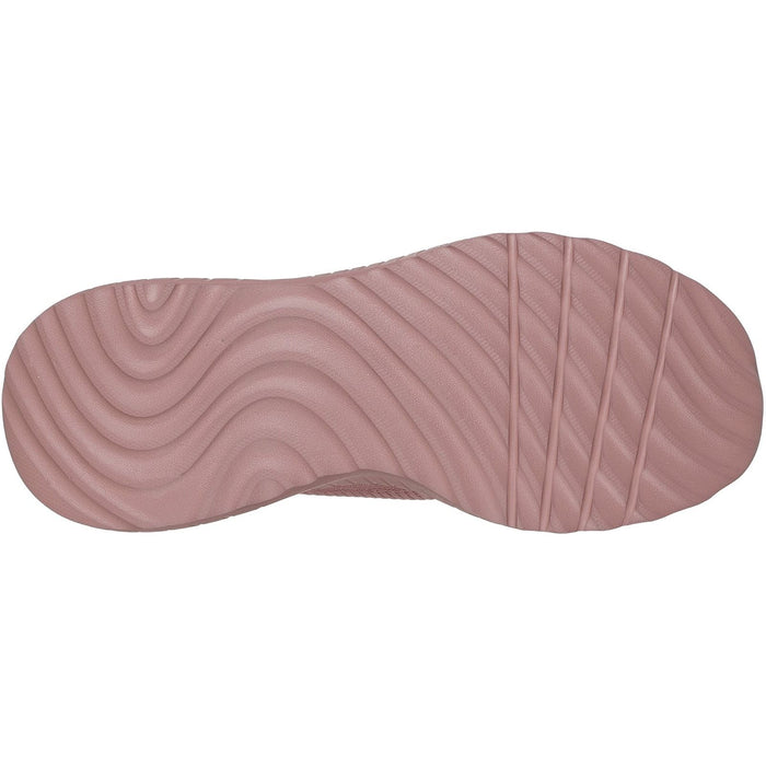 Skechers Womens BOBS Sport Squad Chaos Trainers Rose