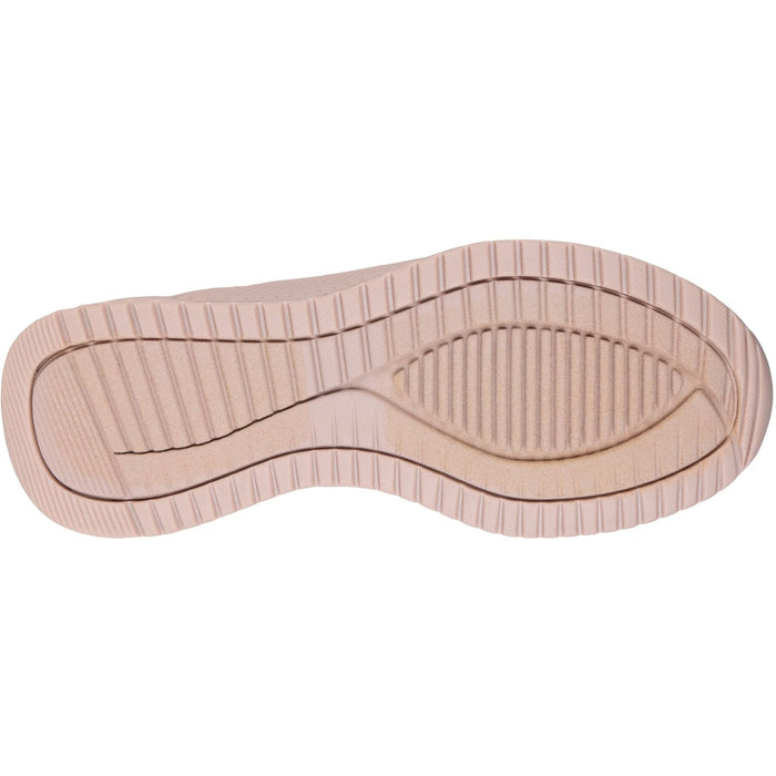 Skechers Womens BOBS Squad 4 Key Look Trainers Blush