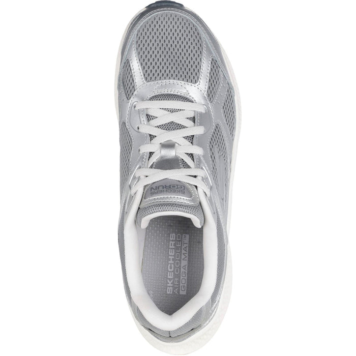 Skechers Womens GO RUN Consistent 2.0 Volt Trainer Grey/Silver
