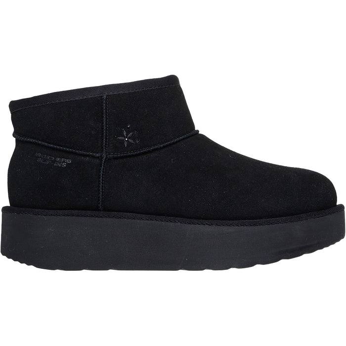 Skechers Womens Keep Cozy Boots Black
