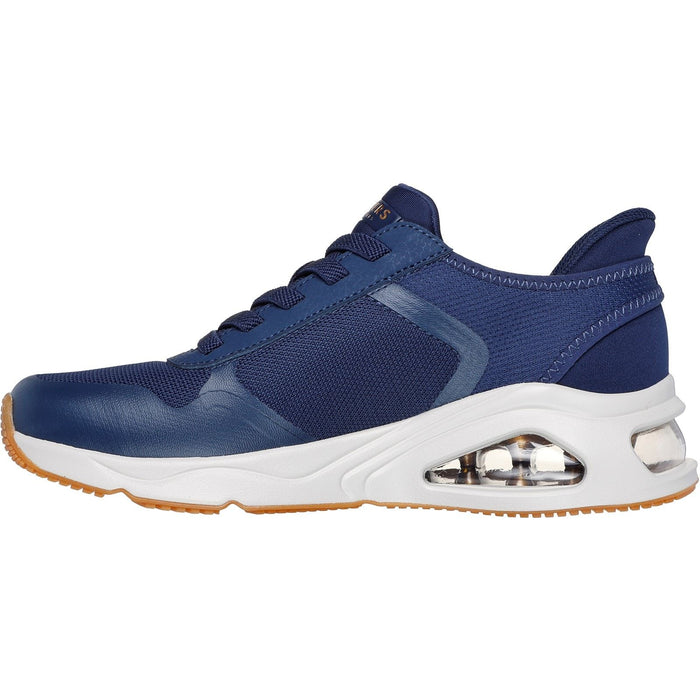 Skechers Womens Tres-Air Uno Easy Steppers Trainers Navy
